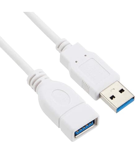 USB cable M/F 1.5M WHITE image