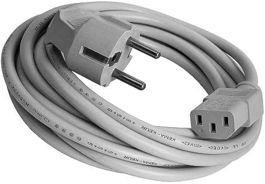Power cable to PC 1.5M Gray image