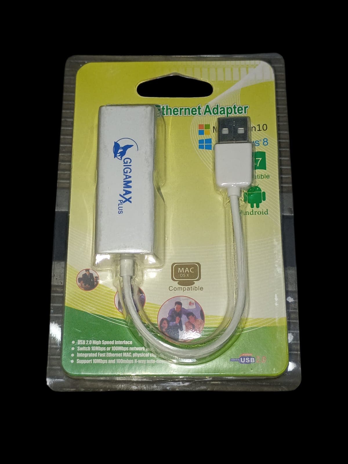 2.0 USB LAN CARD image