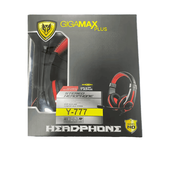 HEADPHONE GIGAMAX PLUS G.M 777 image