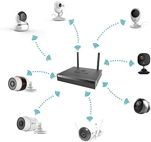 EZVIZ X5S-8W Wireless NVR | Connect Up to 8  Wi-Fi Camera image 1