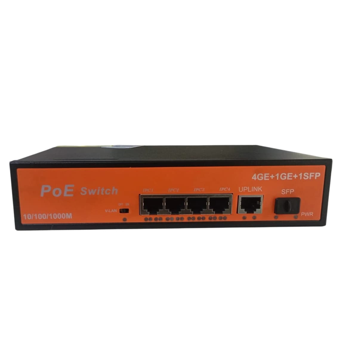 SWITCH (POE) 4 PORT 4+1+1SFP 10/100/1000 image
